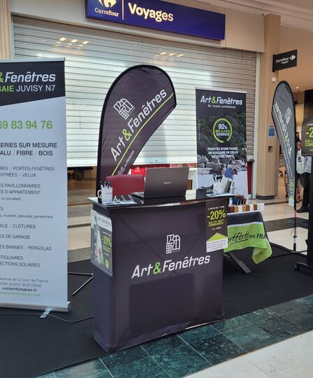 -20% sur le stand Art et Fenêtres à Carrefour Athis Mons !